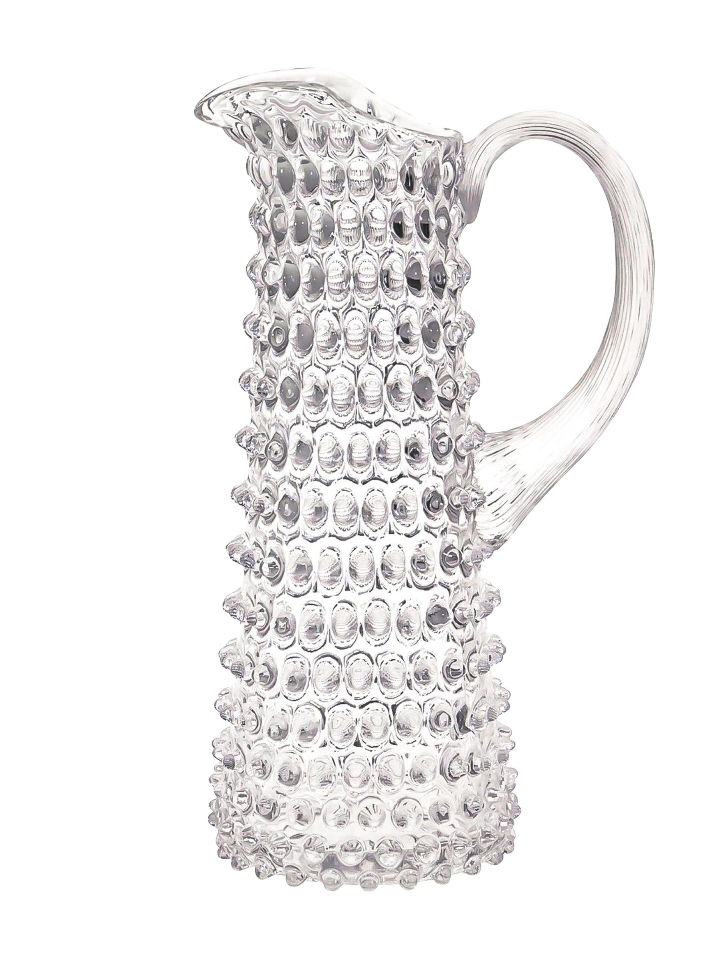 Eiffel Hobnail Jug 1L, Crystal clear