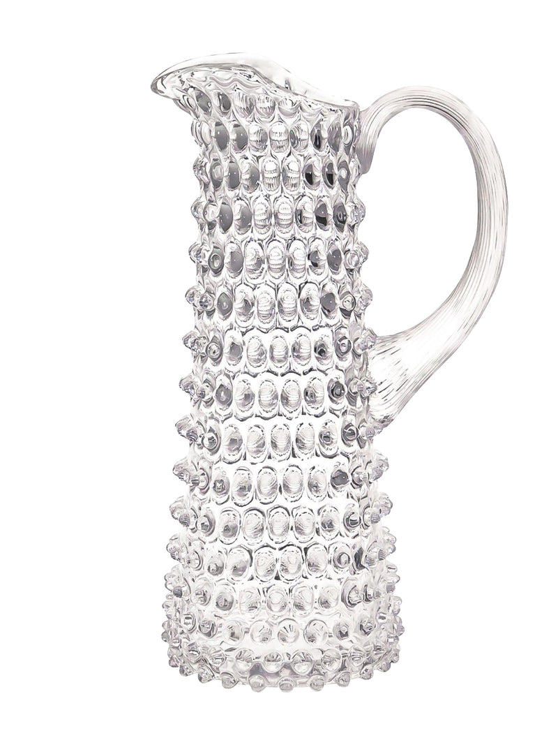 Eiffel Hobnail Jug 1L, Crystal clear