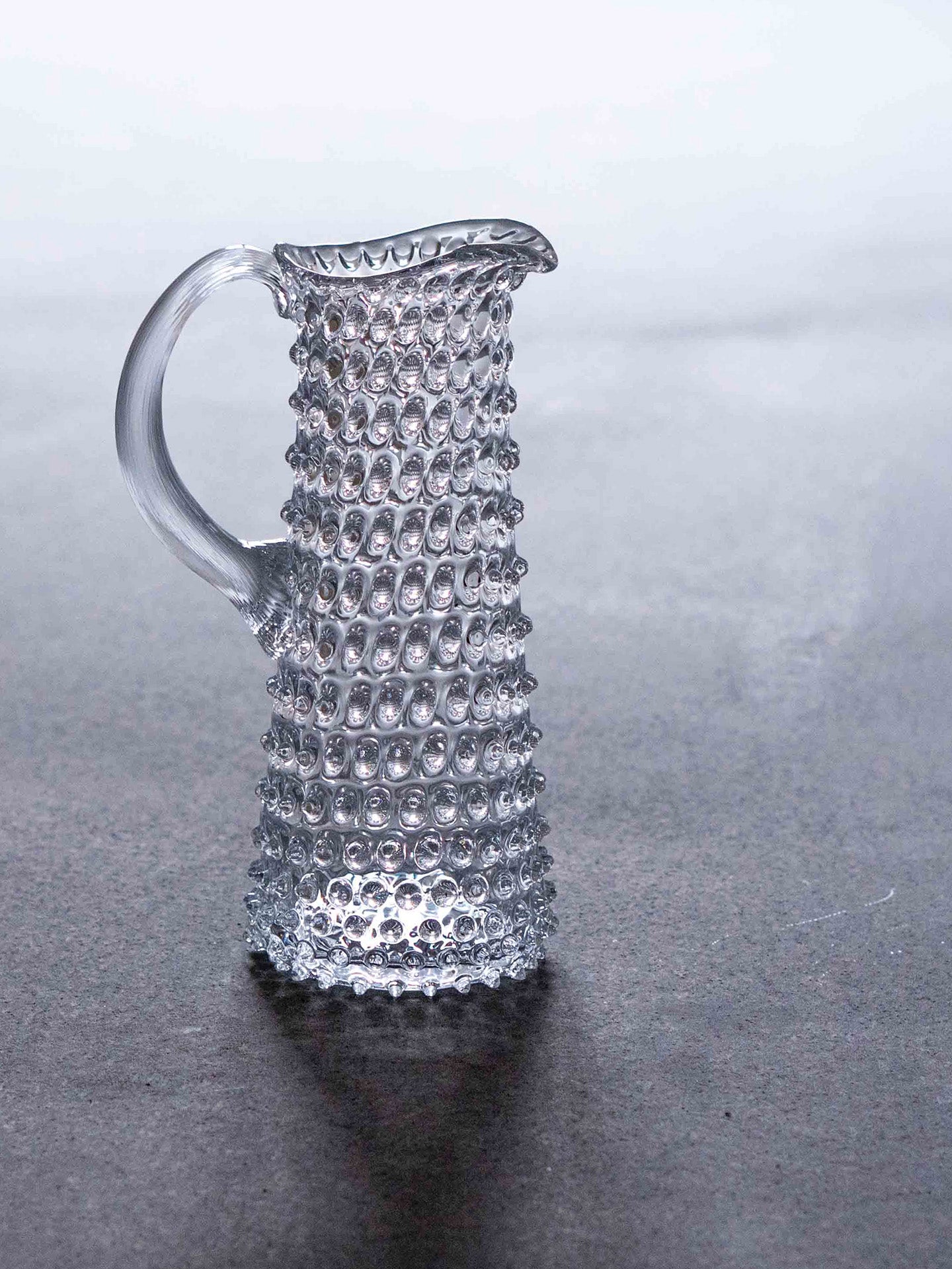 Eiffel Hobnail Jug 1L, Crystal clear