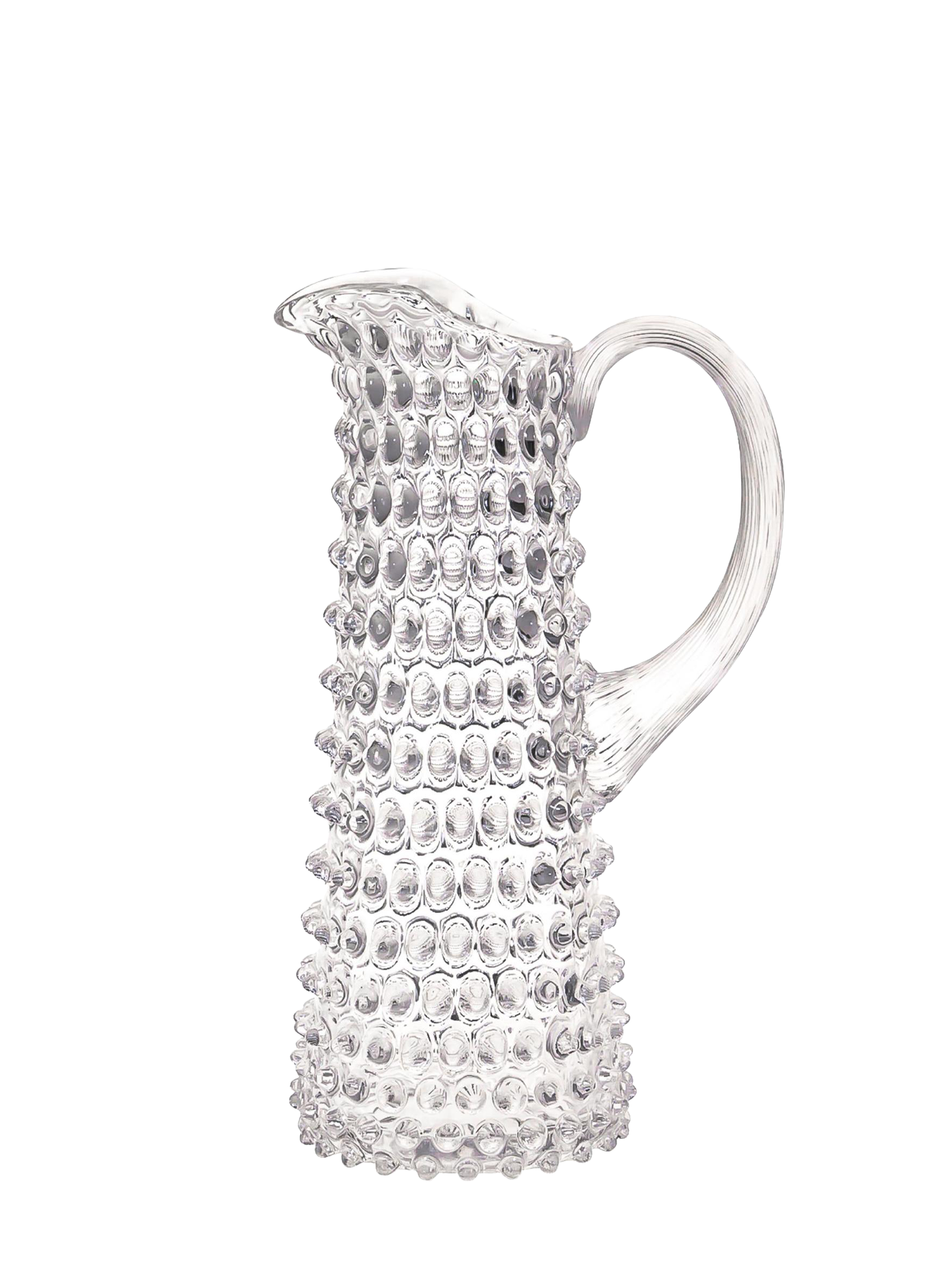 Eiffel Hobnail Jug 1L, Crystal clear