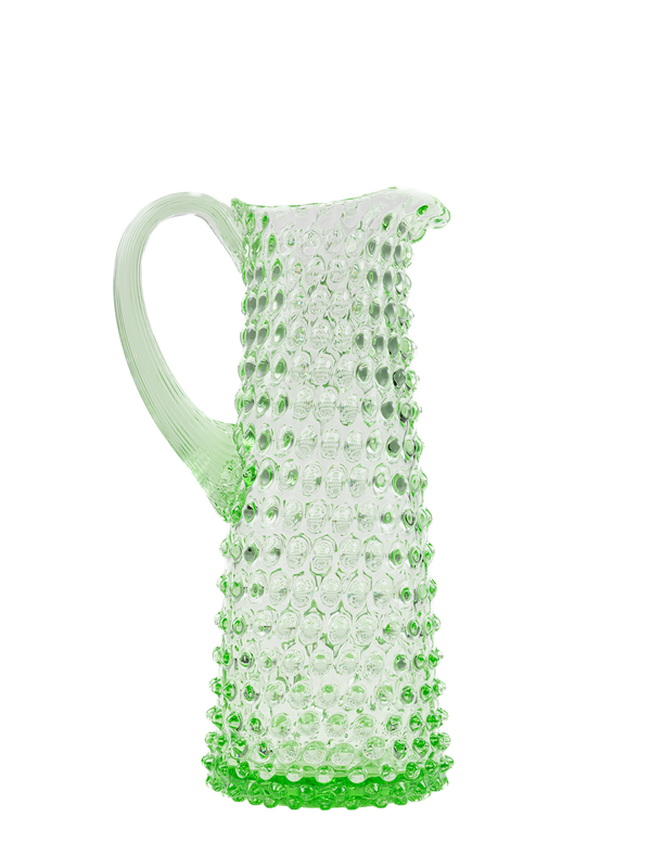 Eiffel Hobnail Jug (1 L), light green