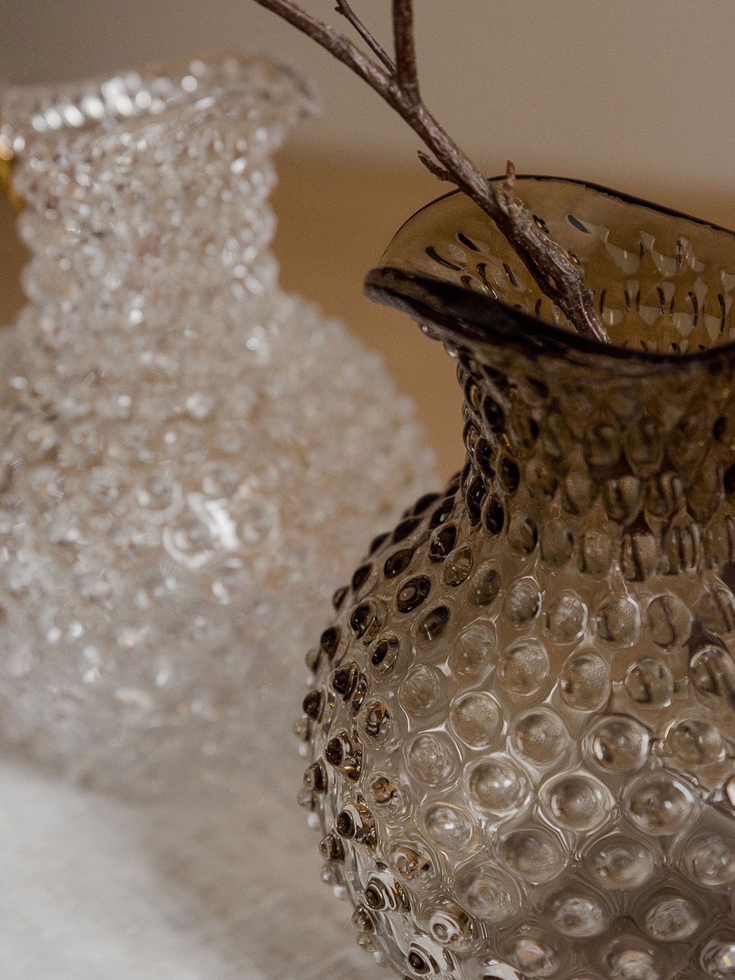 Paris hobnail jug 2 L, Crystal clear