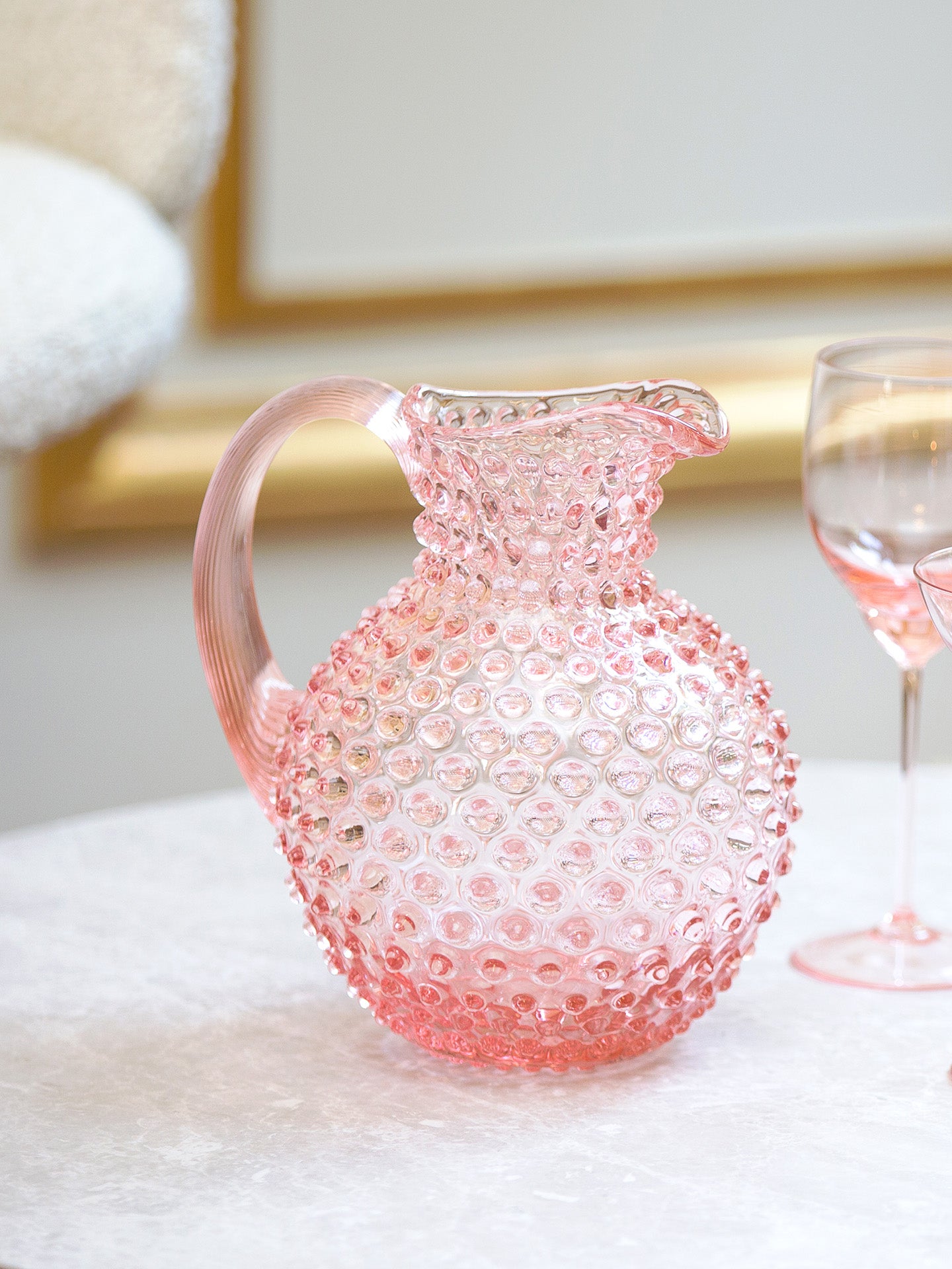 Paris hobnail jug (2 L), Rosa