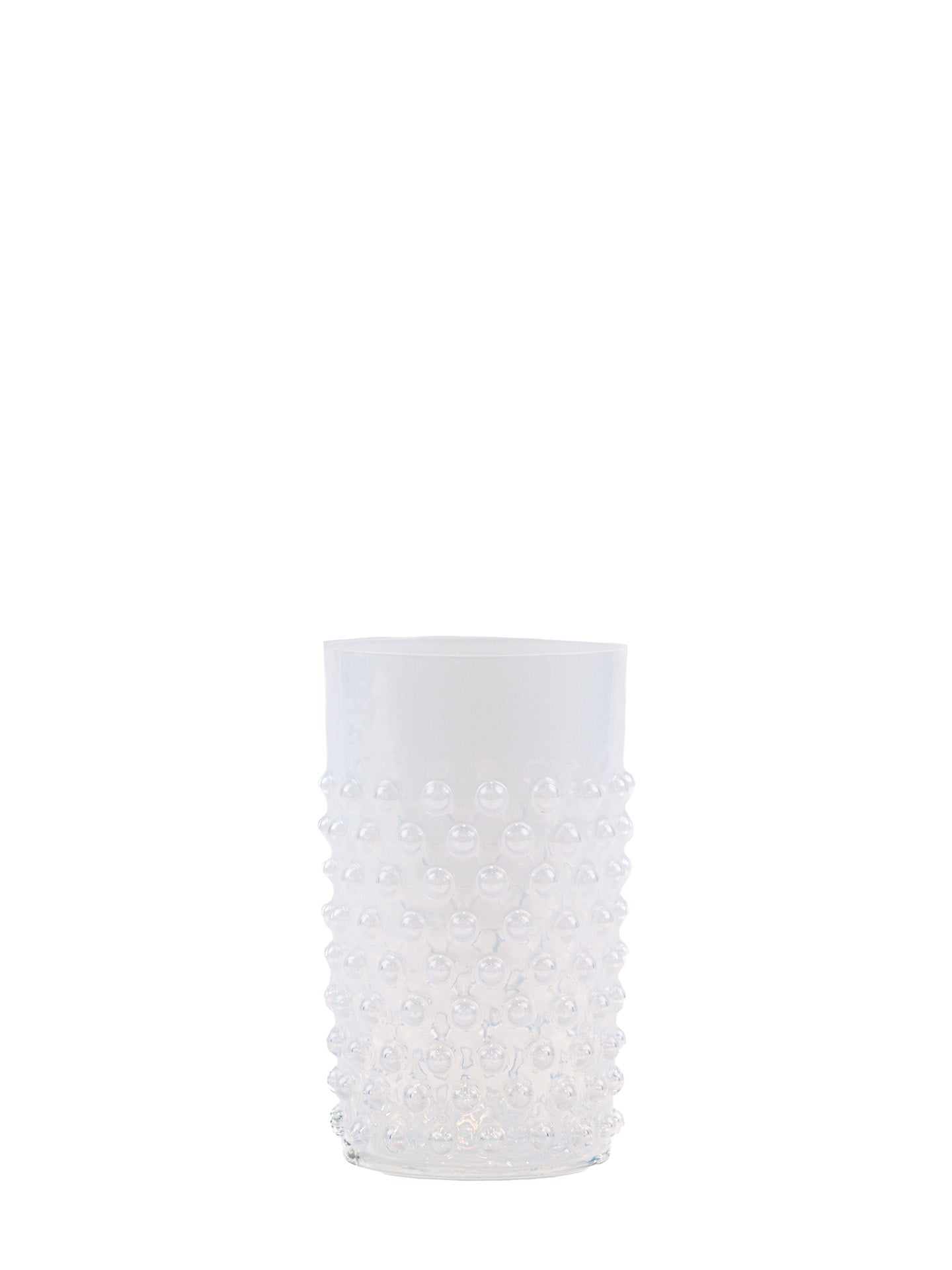 Opaline Hobnail Glass, Creamy White