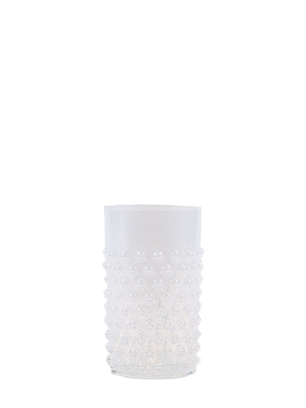Opaline Hobnail Glass, Creamy White