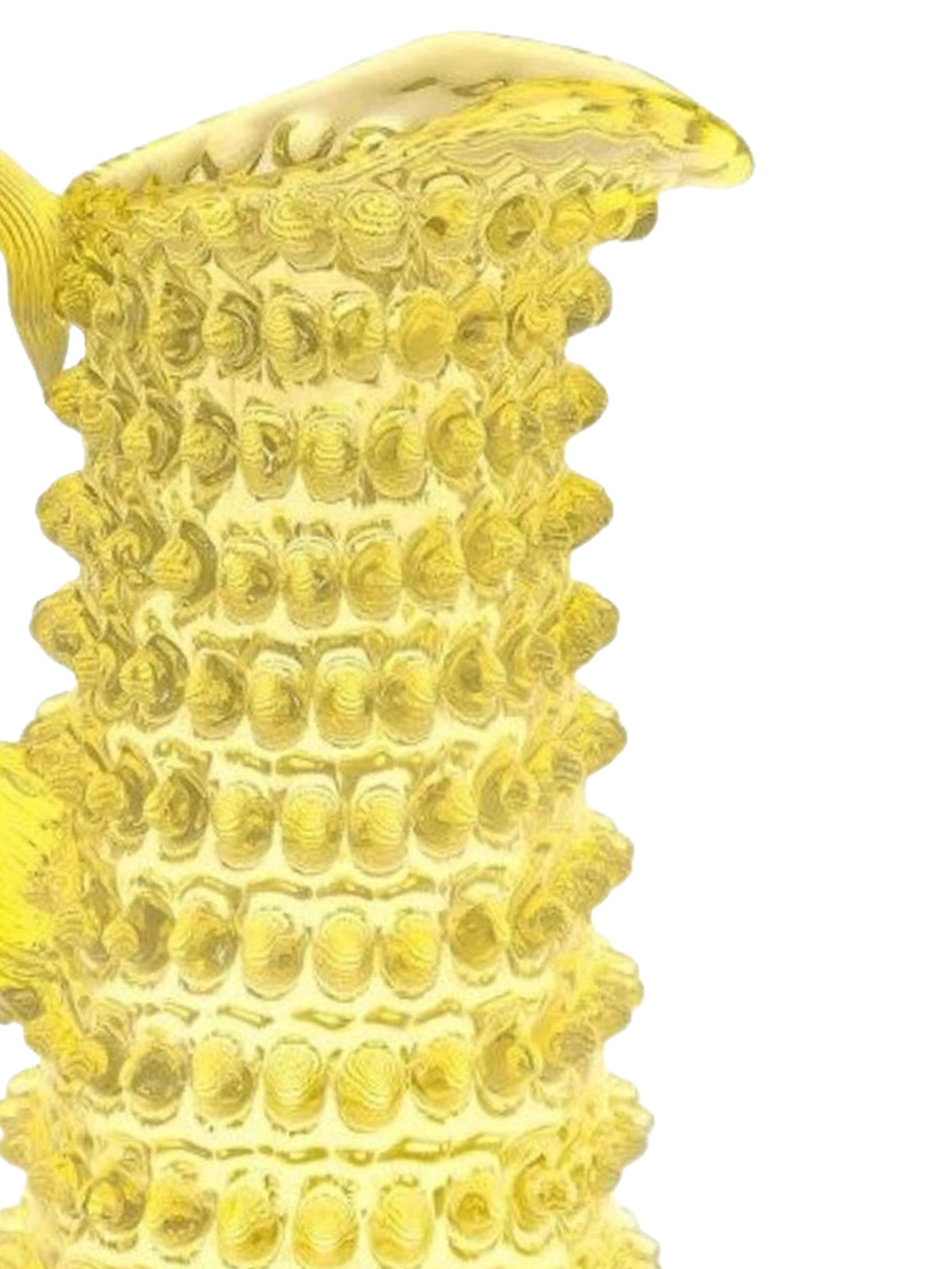 Eiffel Hobnail Jug 1L, Citron yellow
