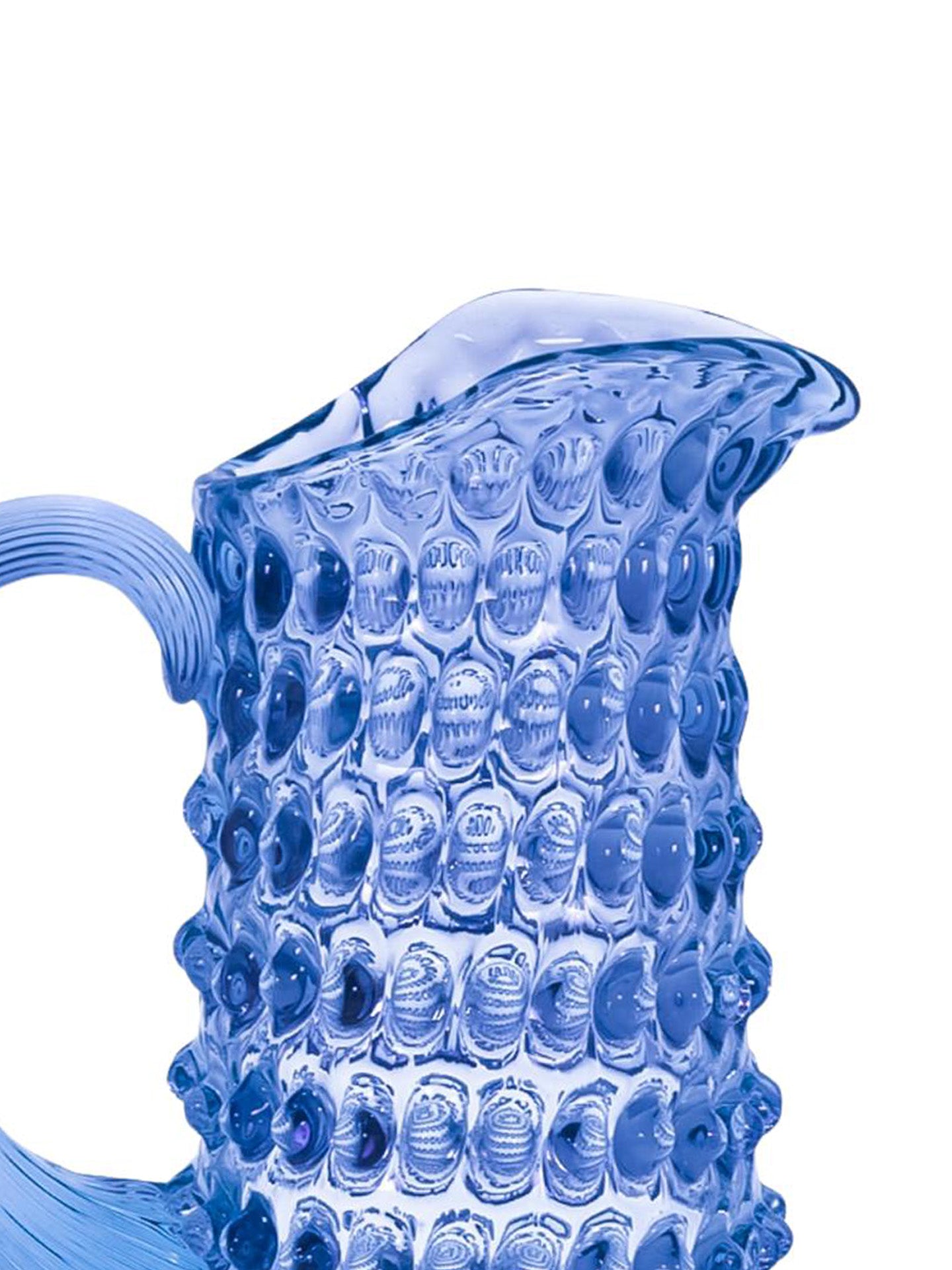 Eiffel Hobnail Jug 1L, Light Blue