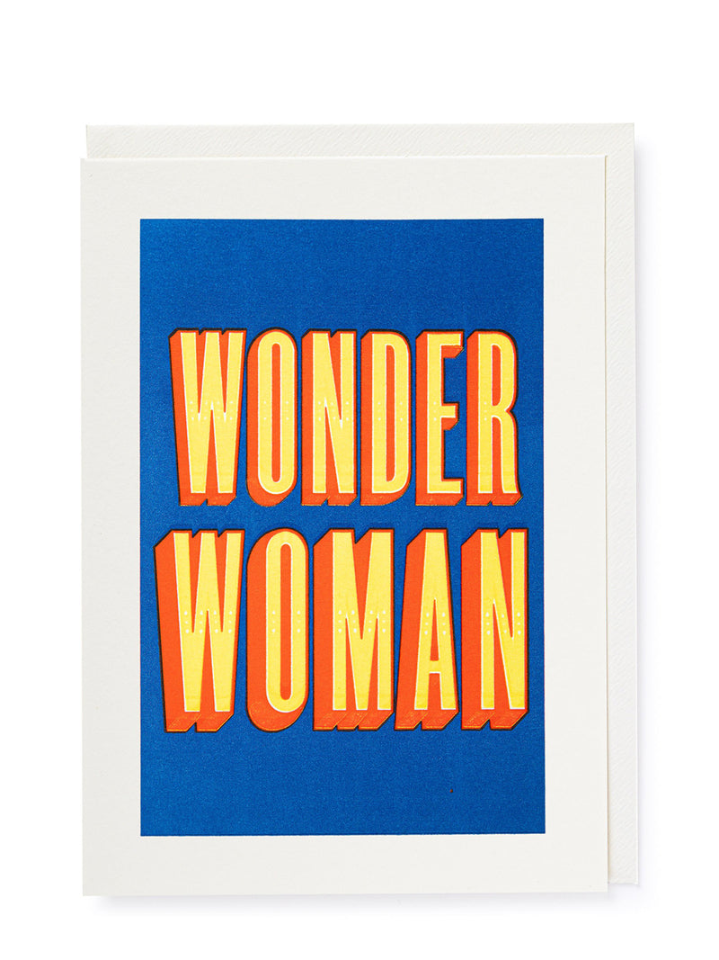 Wonder Woman love & friendship card