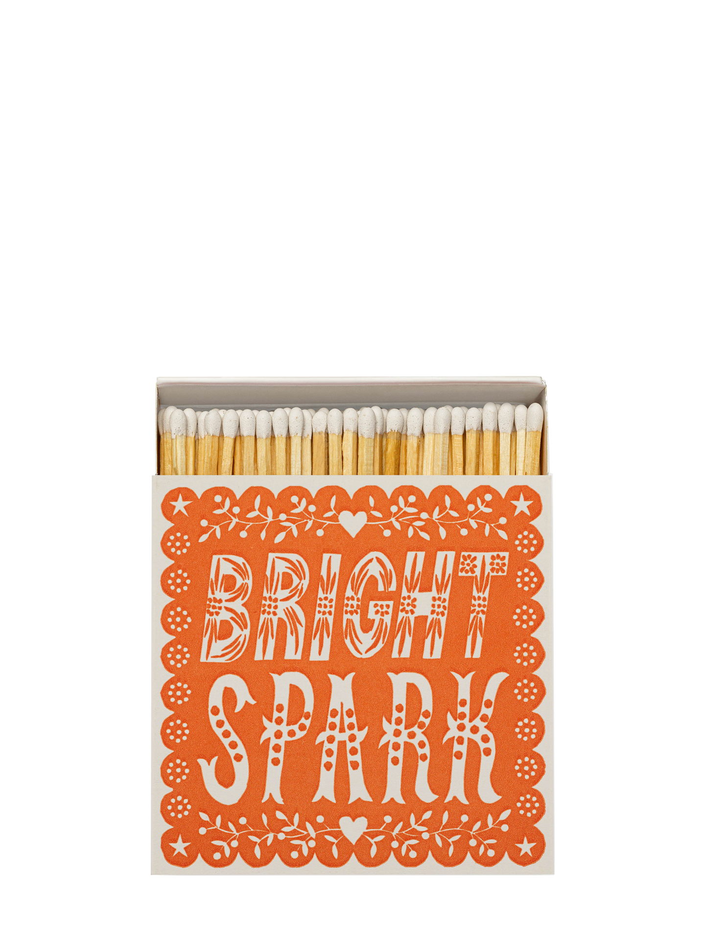 Bright spark matchbox w/ Pressed and Folded Studio