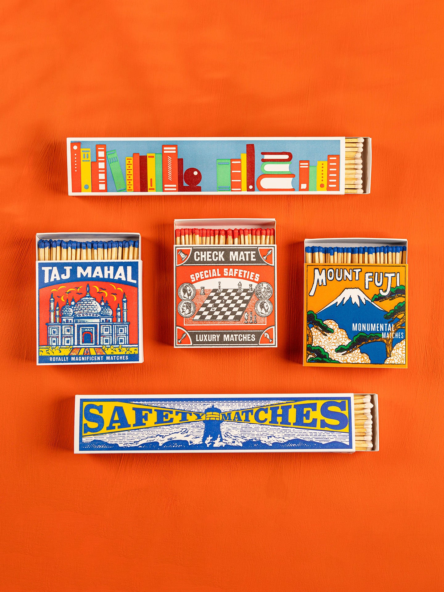 Mount Fuji matchbox