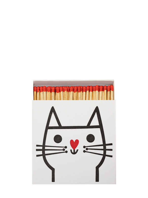 Cat heart nose matches by Jane Foster