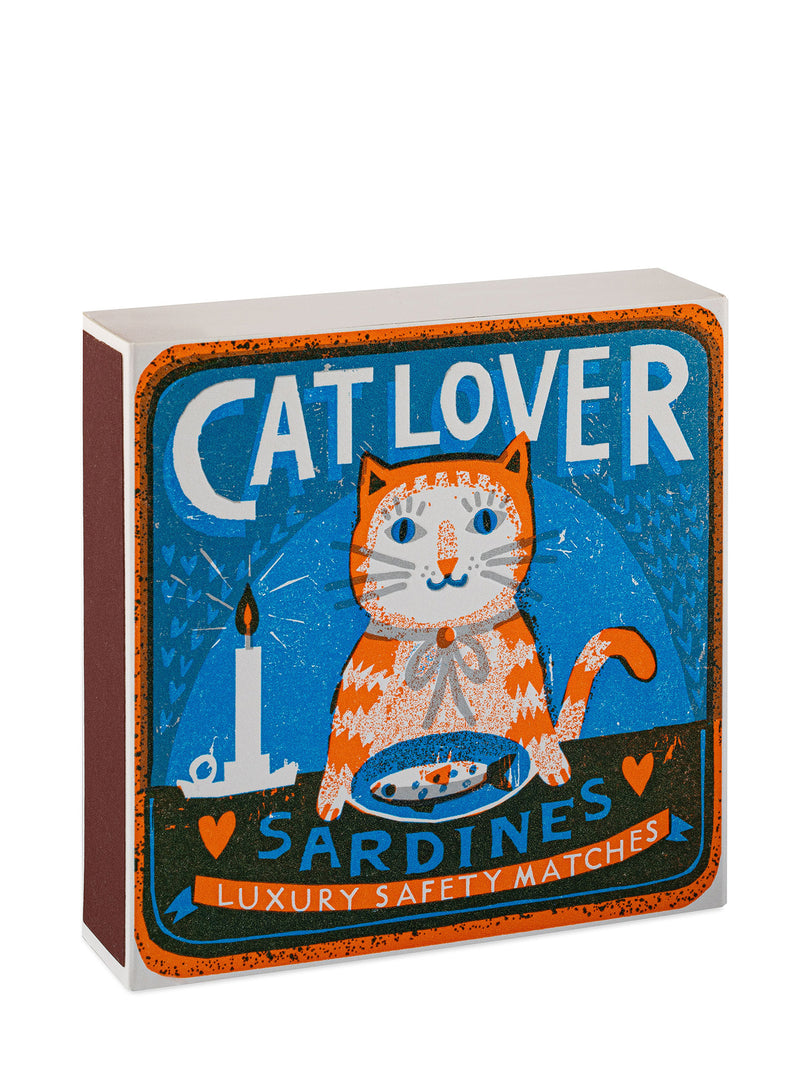 Cat lover matches by The Printed Peanut