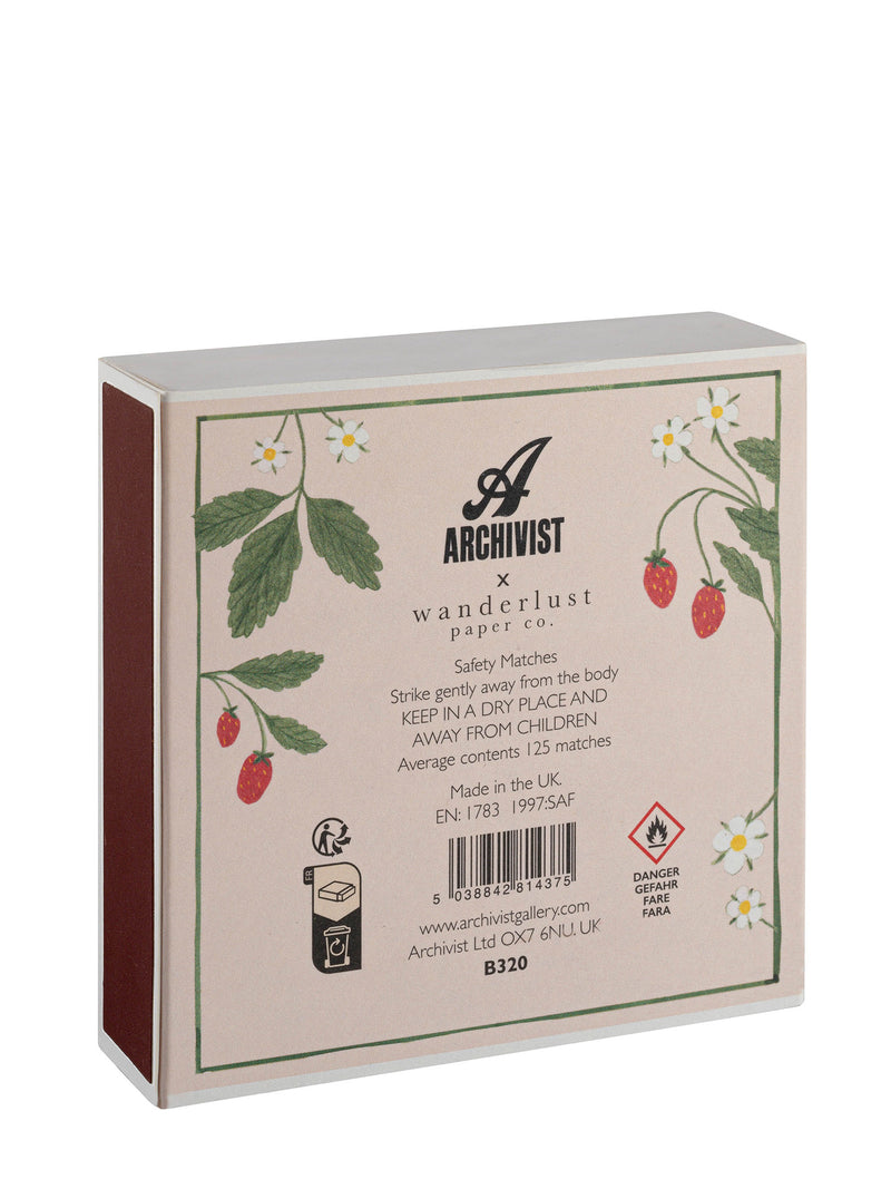 Strawberry Matches by Wanderlust Paper Co.