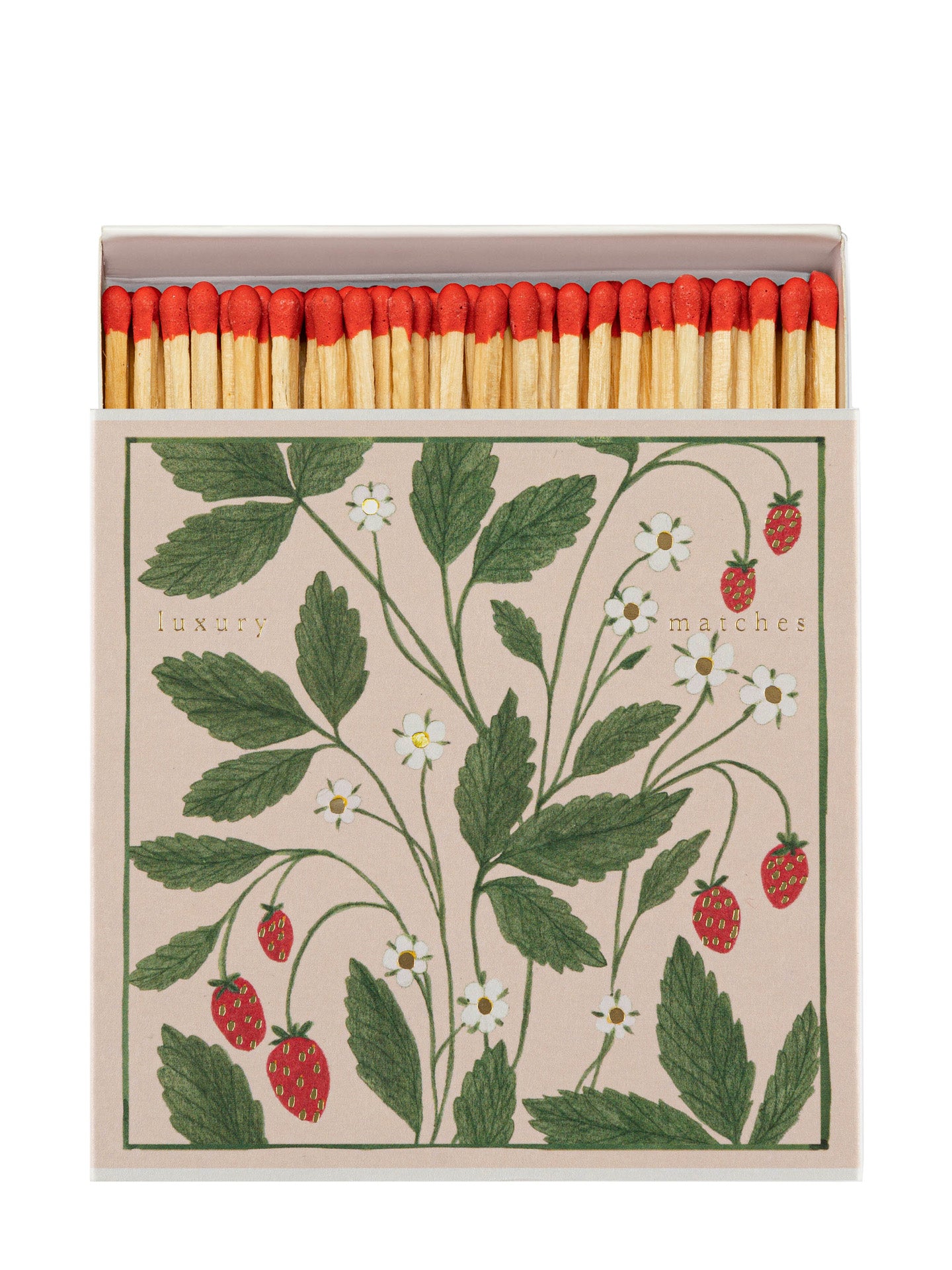 Strawberry Matches by Wanderlust Paper Co.