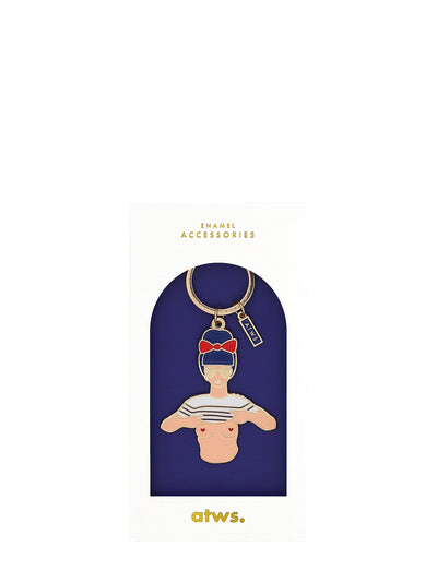 Sexy girl keychain