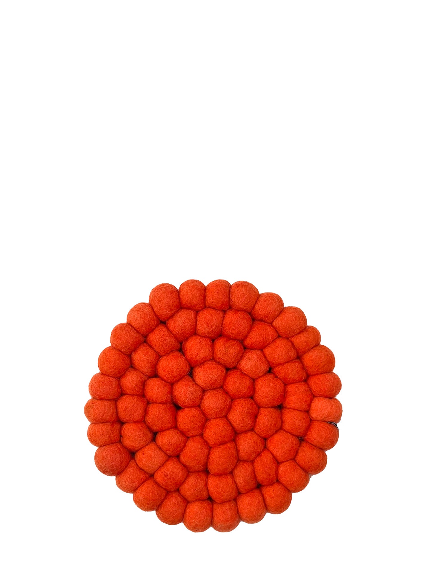 Round Trivet, coral