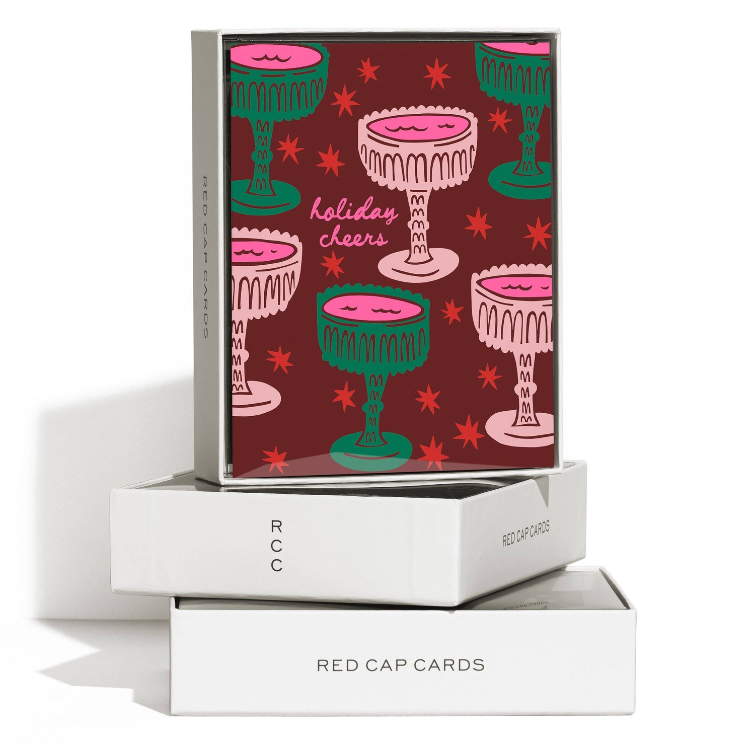 Crystal cheers Christmas card