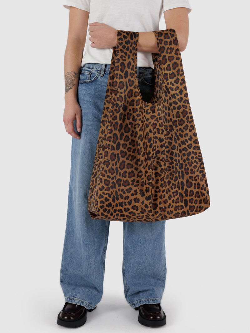 Big Baggu shopping bag, leopard