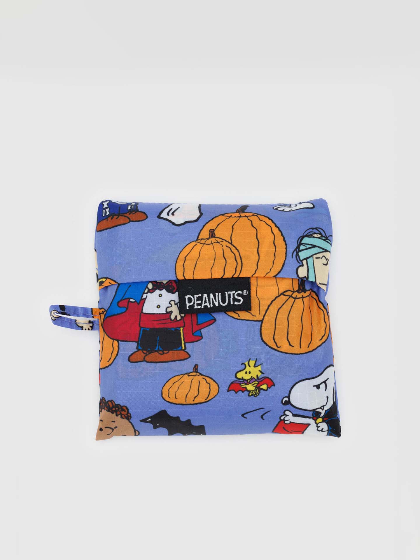 Standard Baggu shopping bag, Peanuts pumpkin patch