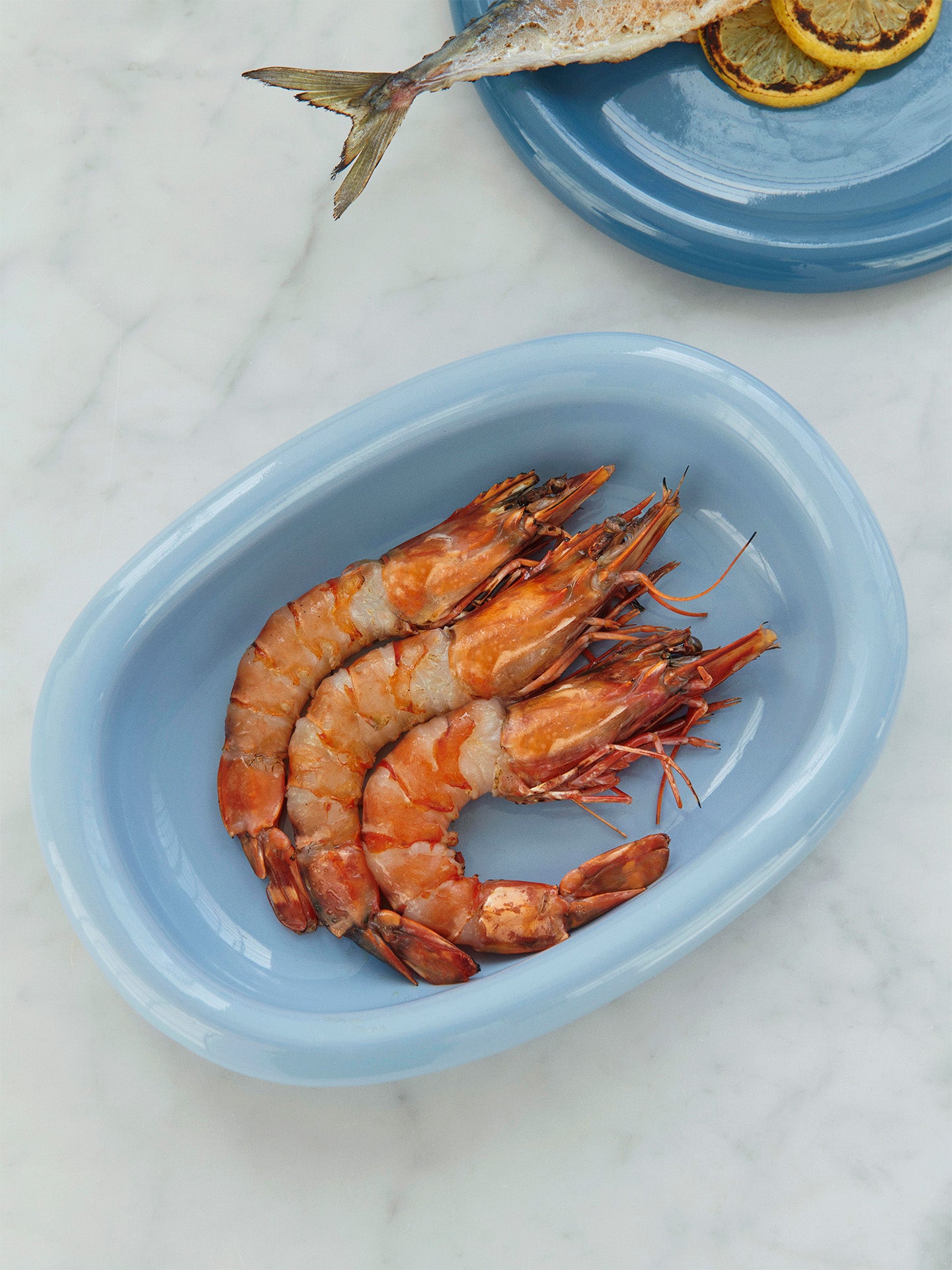 Barro Small Oval Dish, light blue (27,5cm)