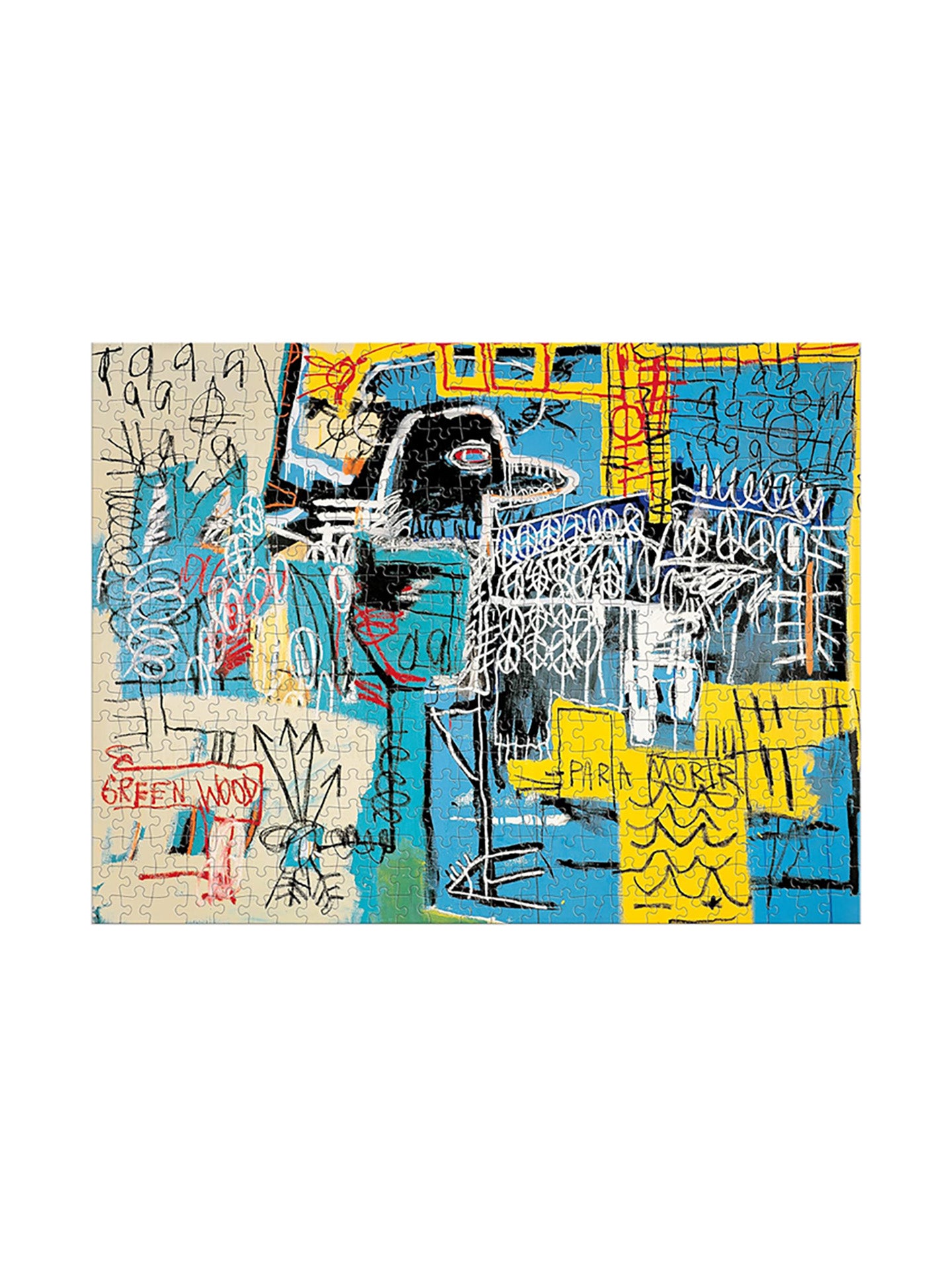 Basquiat Bird on Money 500 Piece Book Puzzle
