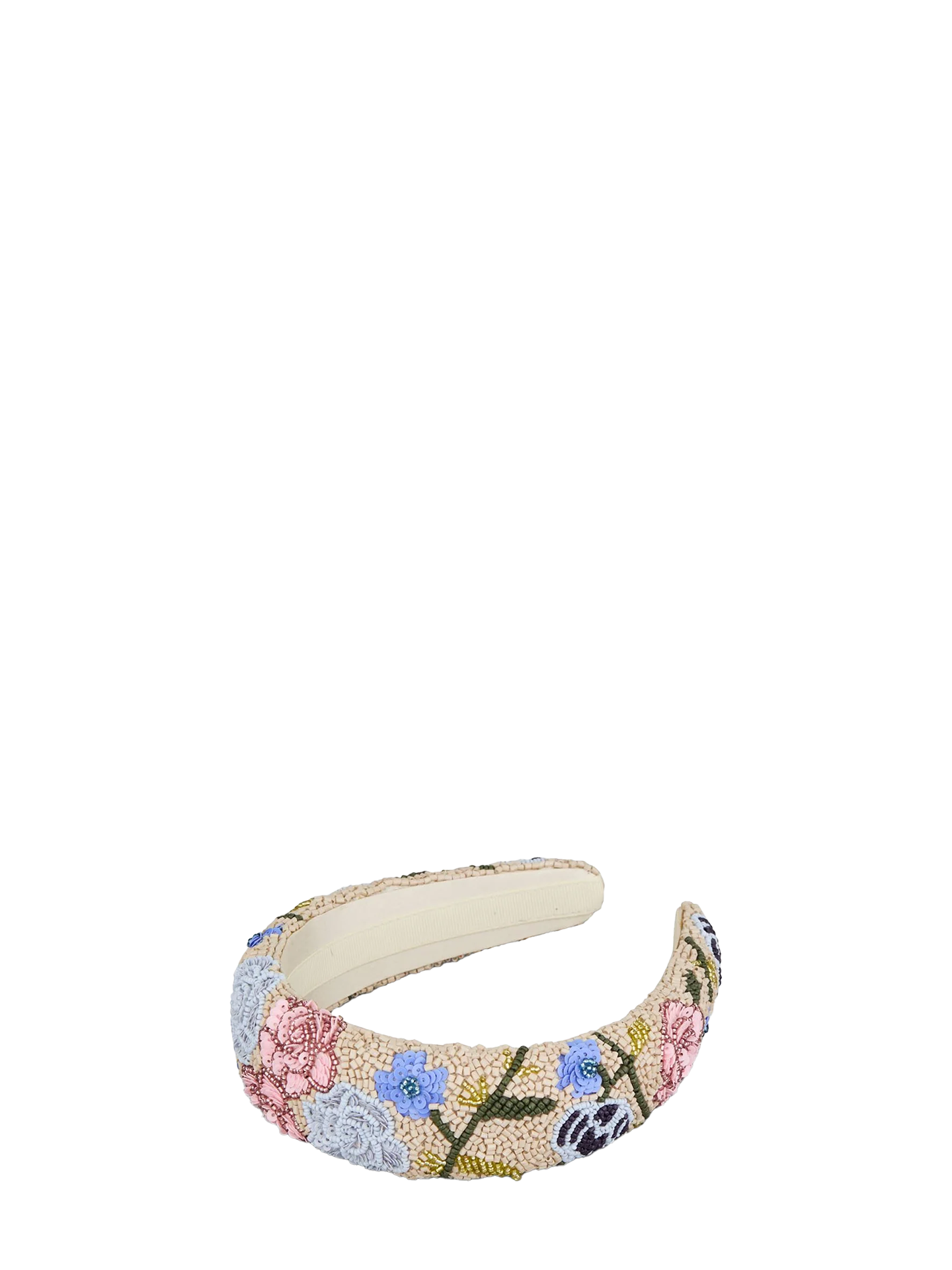 Fleuriora wide beaded headband, 2 colours