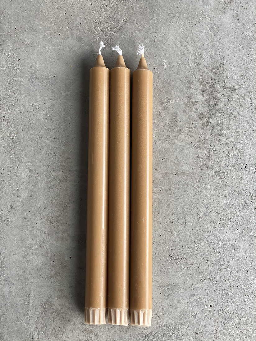 Vio Crown candle (28cm) , 11 colours (100 % stearin)