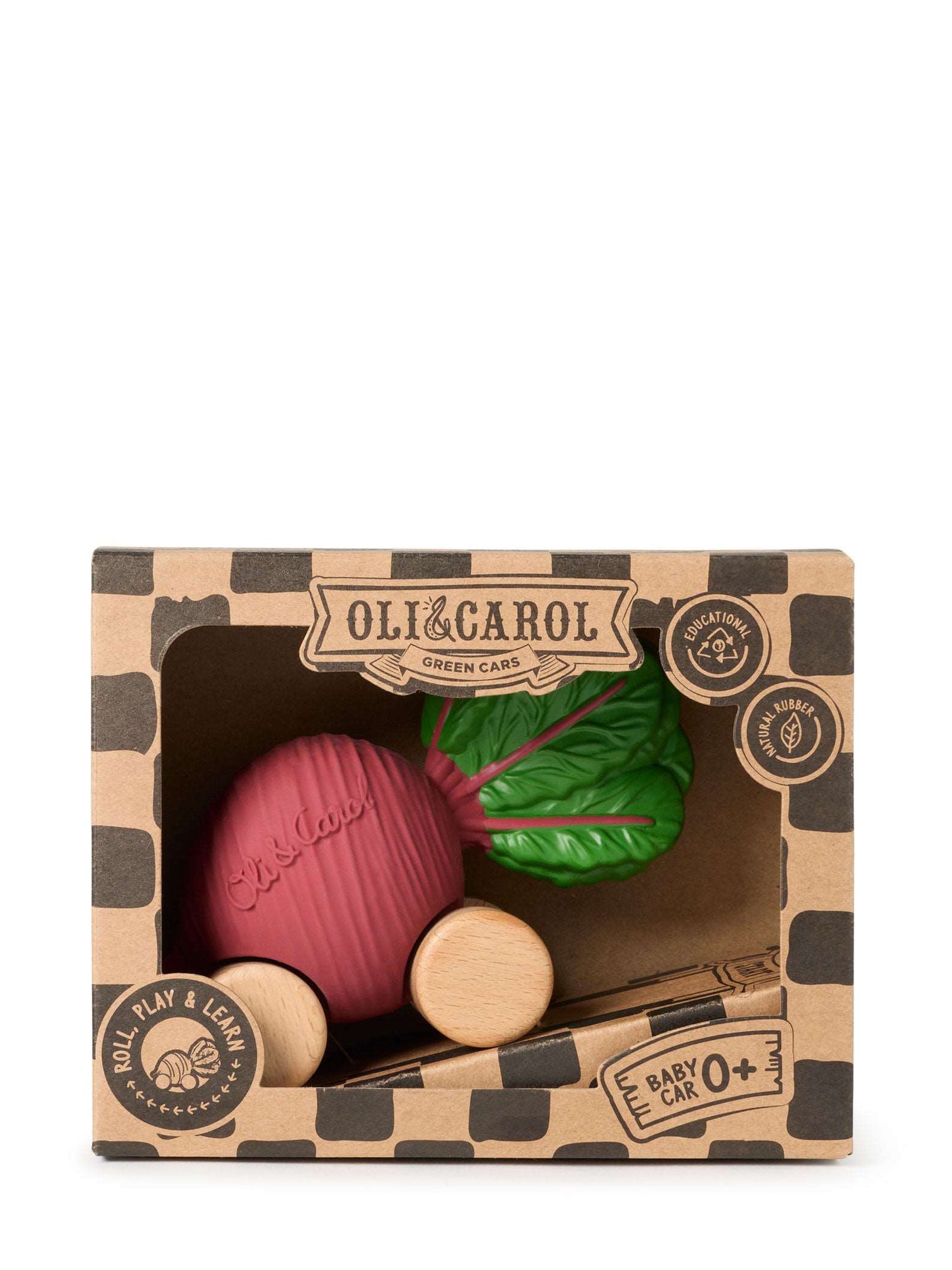 'Betty The Beetroot' Baby Car toy