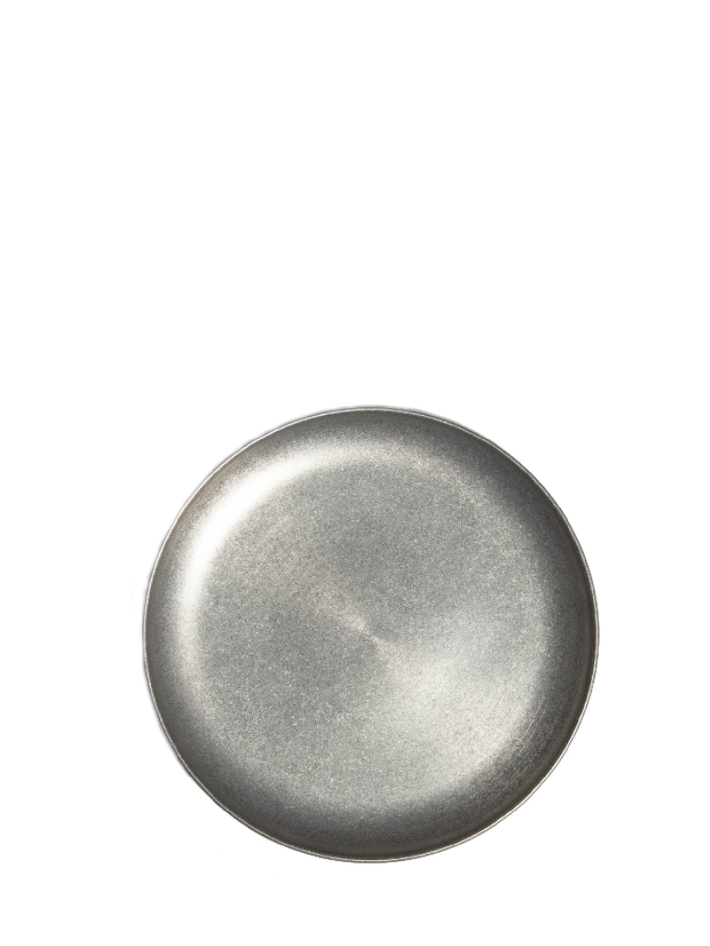 Metal underplate, aged silver