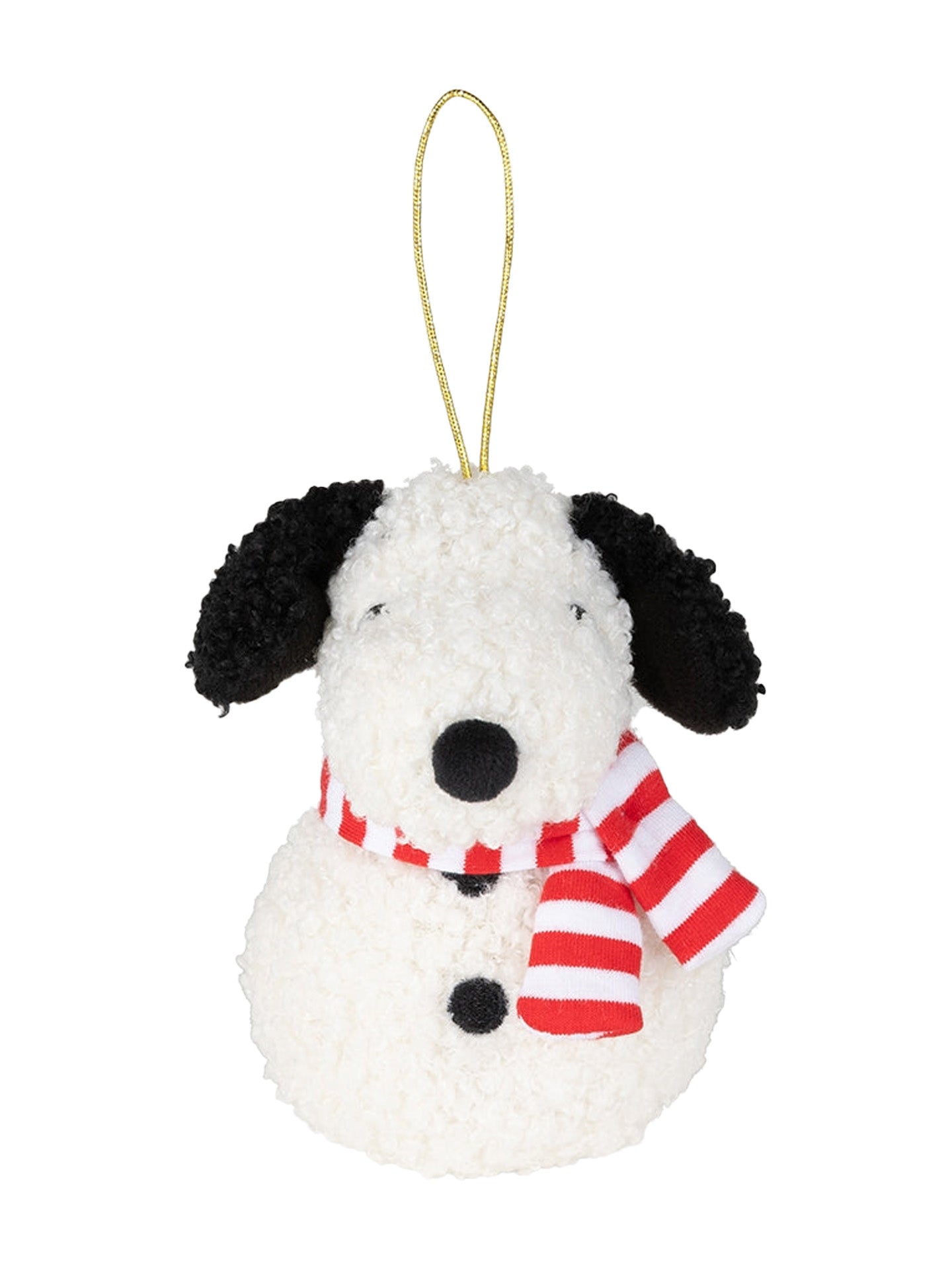 Snoopy snowman ornament, eco (10 cm)