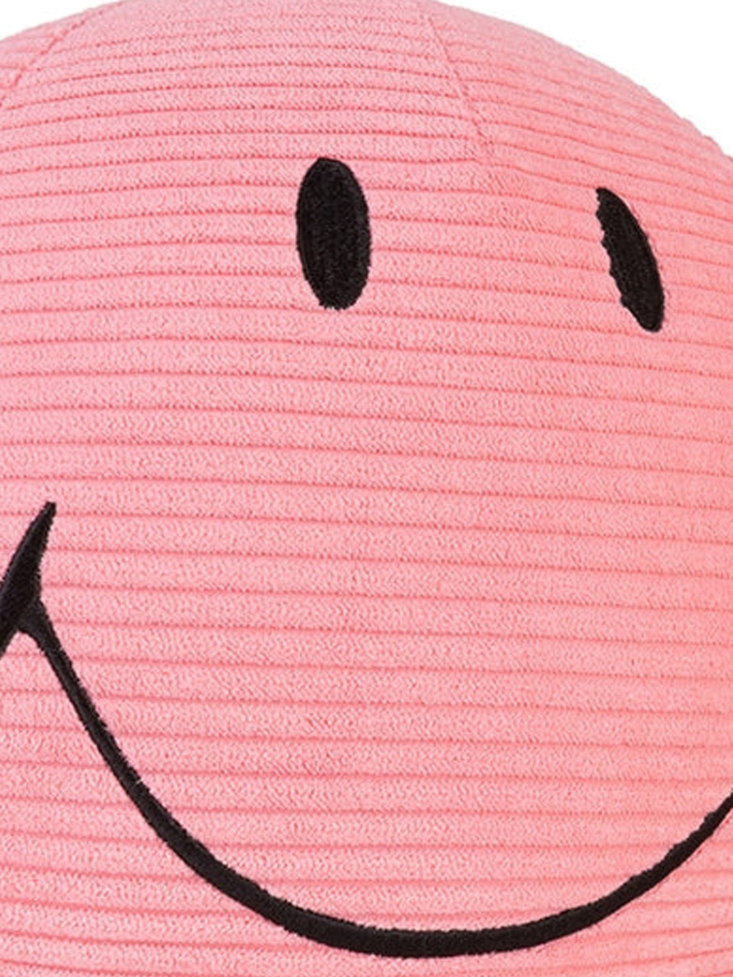 Smiley ECO corduroy soft toy, bubblegum pink (23 cm)