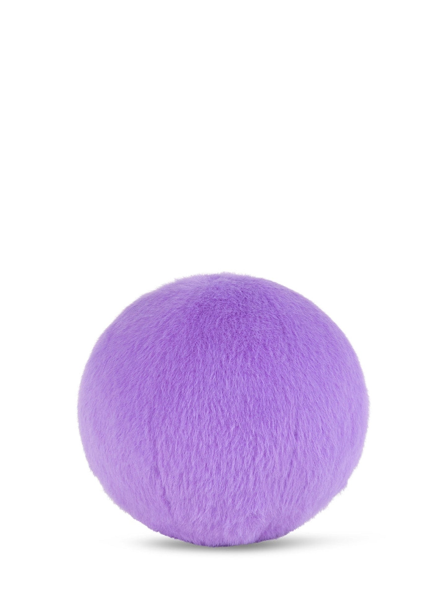 Smiley ECO fuzzy soft toy, purple (13 cm)