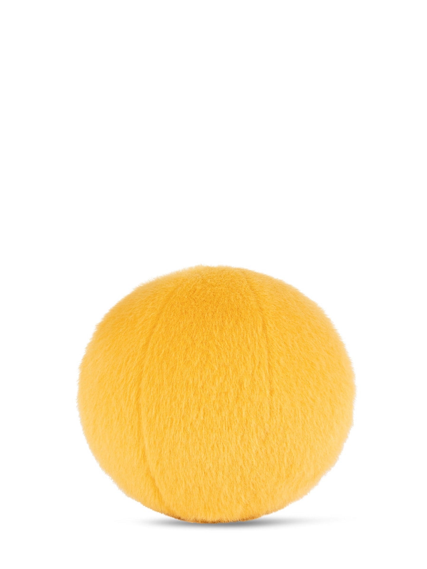 Smiley ECO fuzzy soft toy, yellow (13 cm)
