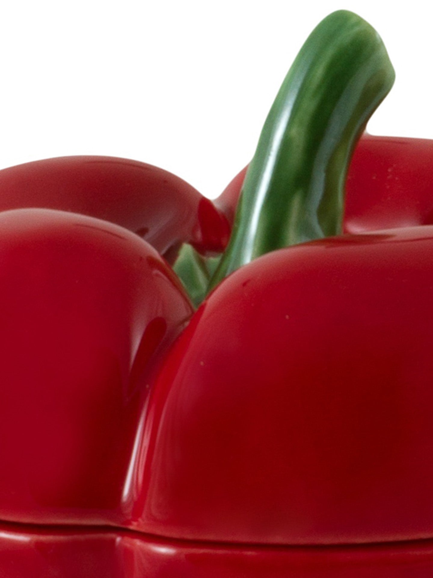 Small Pepper jar (14cm), red