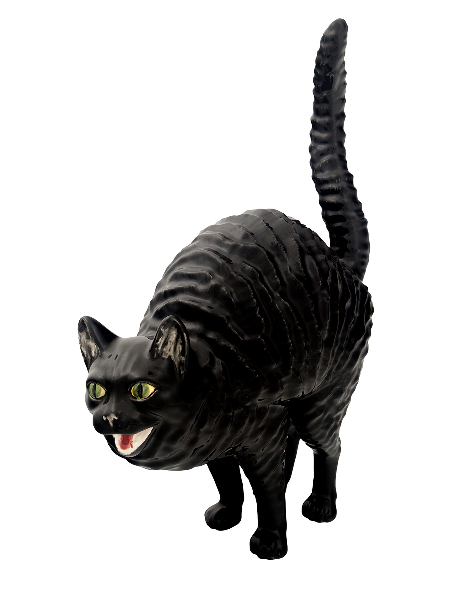 Ceramic hissing cat (58cm)