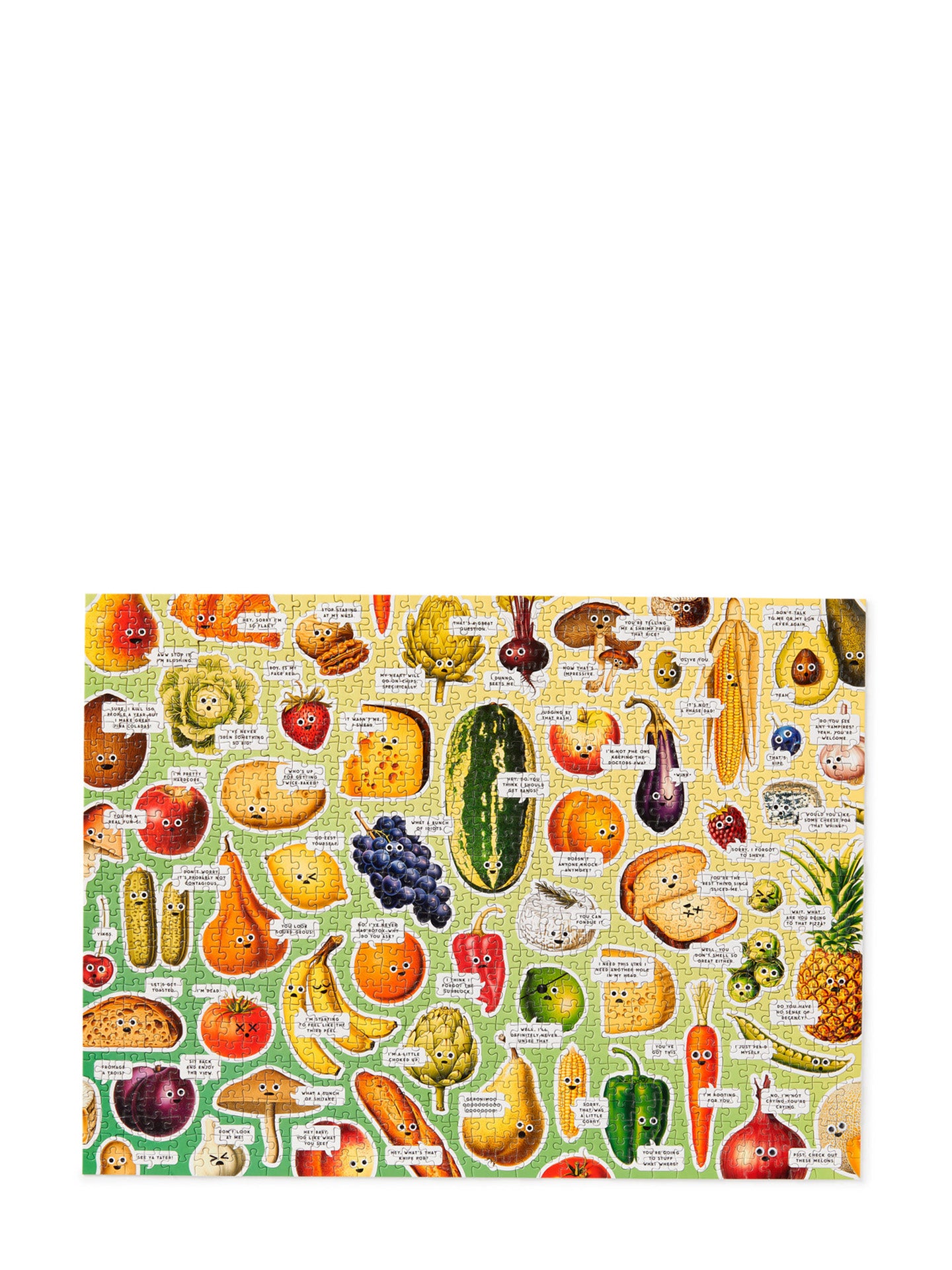 Googly food puzzle (1000 pcs)