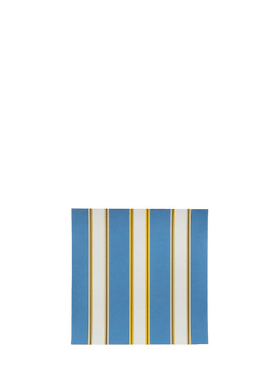 Palermo paper dinner napkins, azur blue stripes (50 pcs)