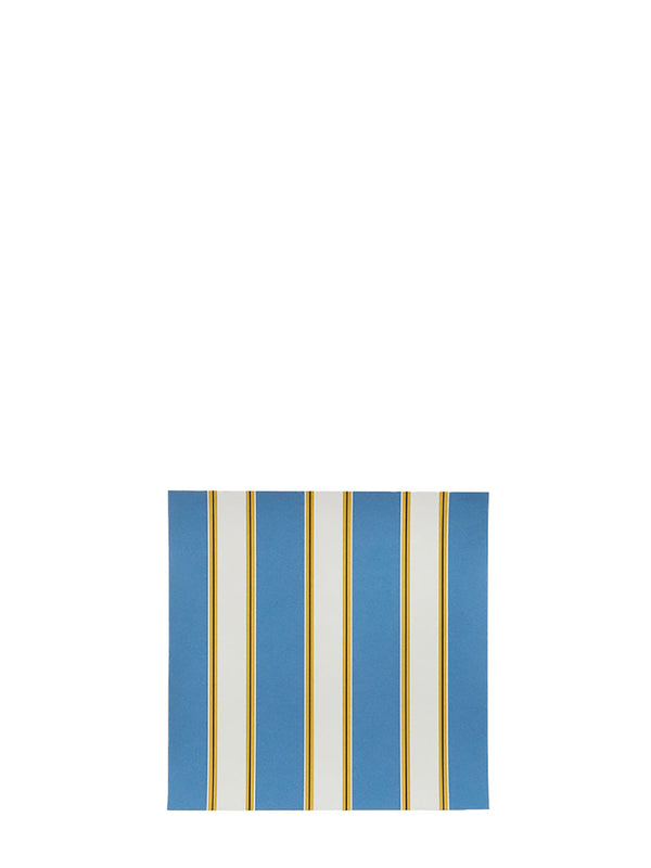 Palermo paper dinner napkins, azur blue stripes (50 pcs)