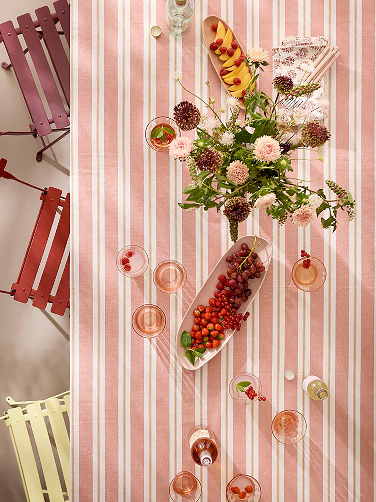 Tablecloth 160x300cm, Verona Rose