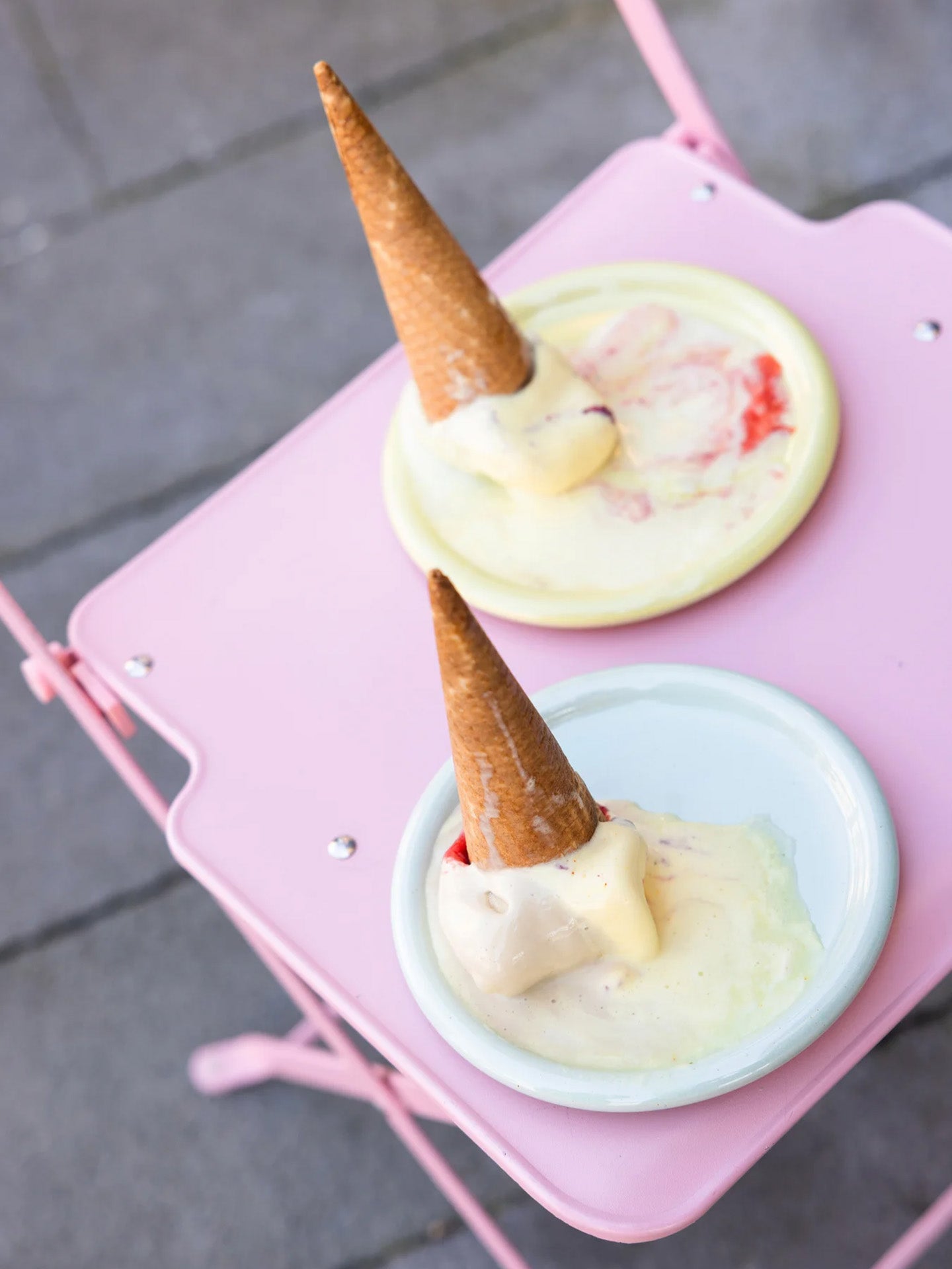 Porto mini plate, minty green