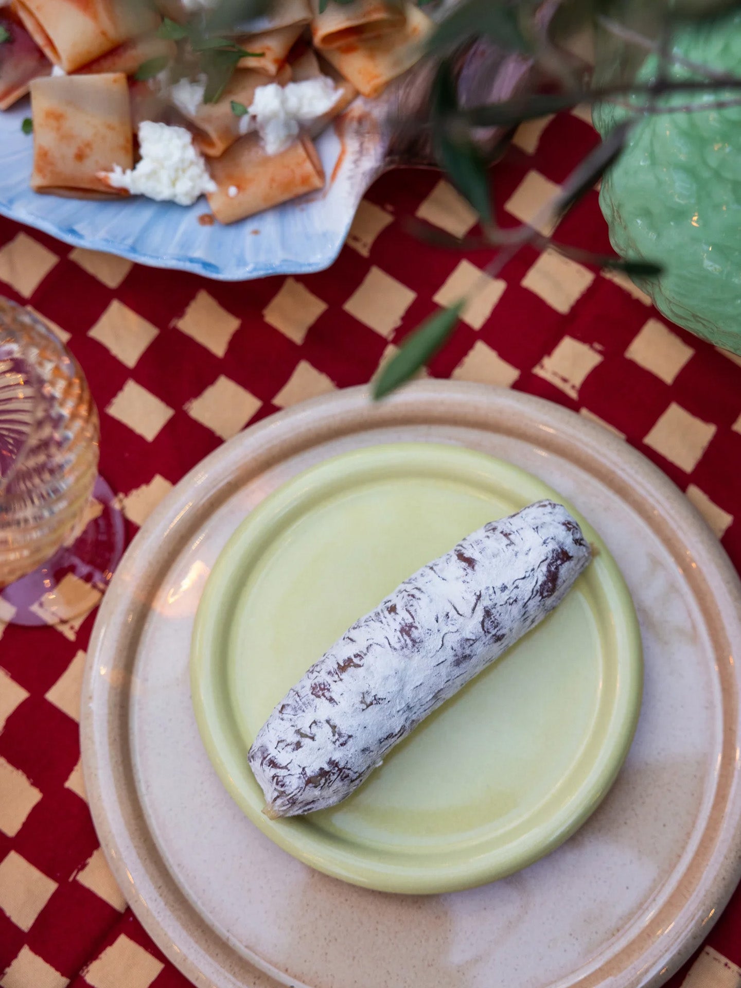 Porto mini plate, yellow