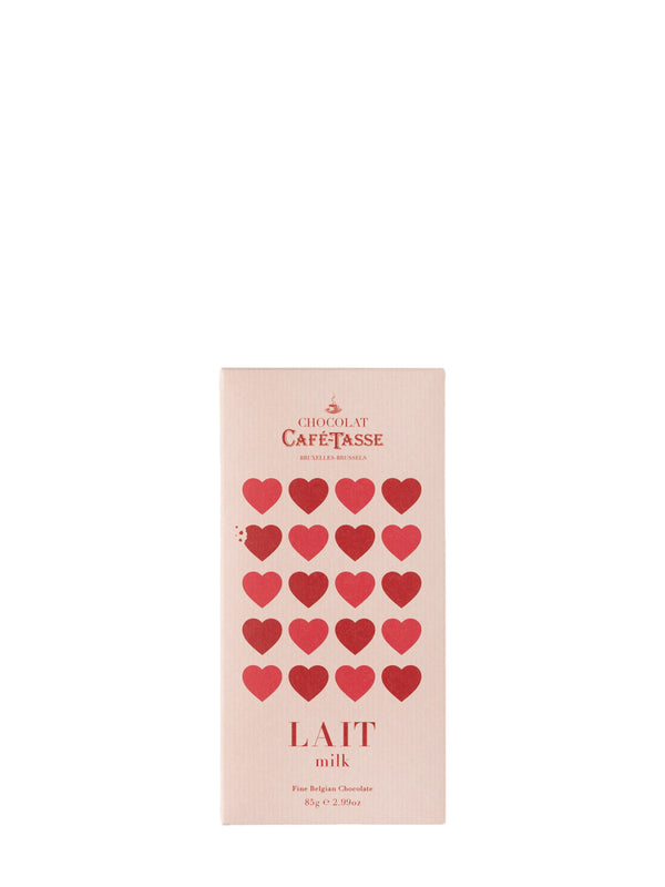 Belgian milk chocolate 38%, Love edition 85g