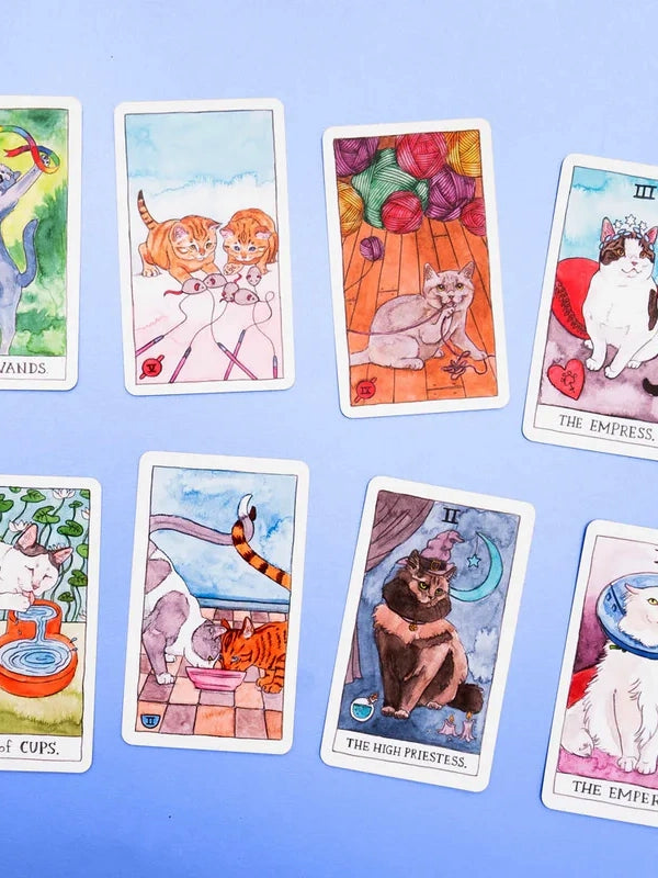 Cat Tarot, 78 cards & guidebook