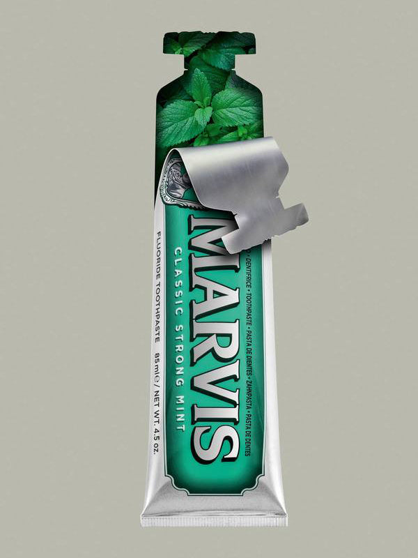 Classic Strong Mint toothpaste (85 ml)