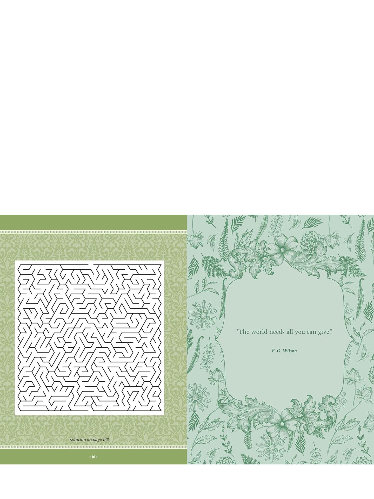 Flora, Fauna, Botanicals, and Bees Sticker, Color & Activity Book