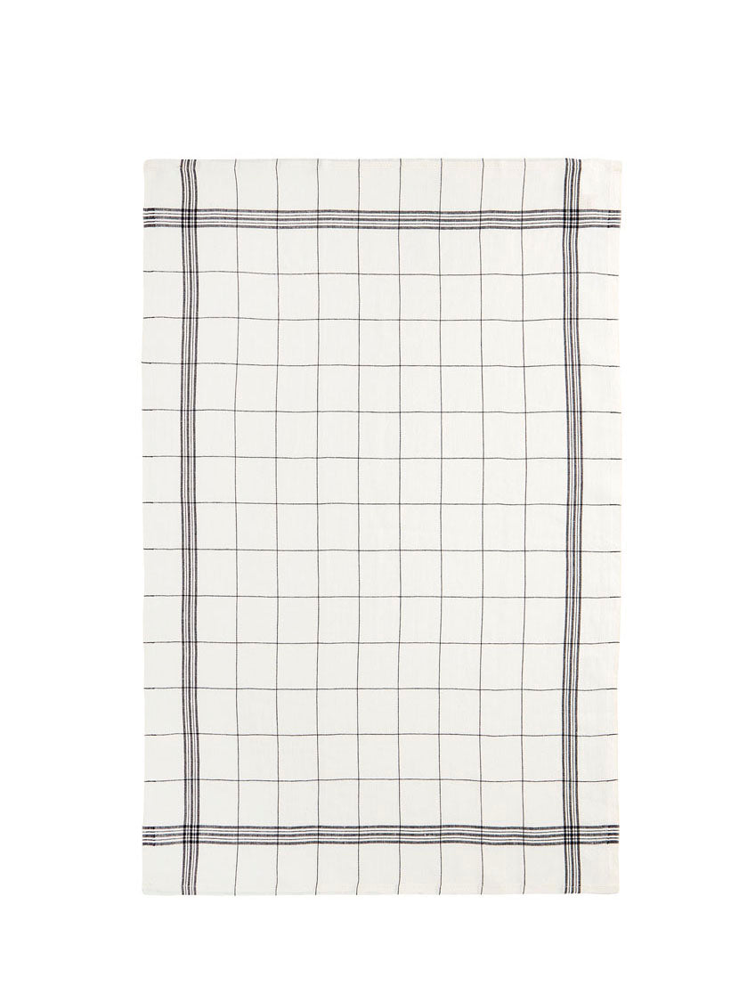 Tea towel Bistrot, noir