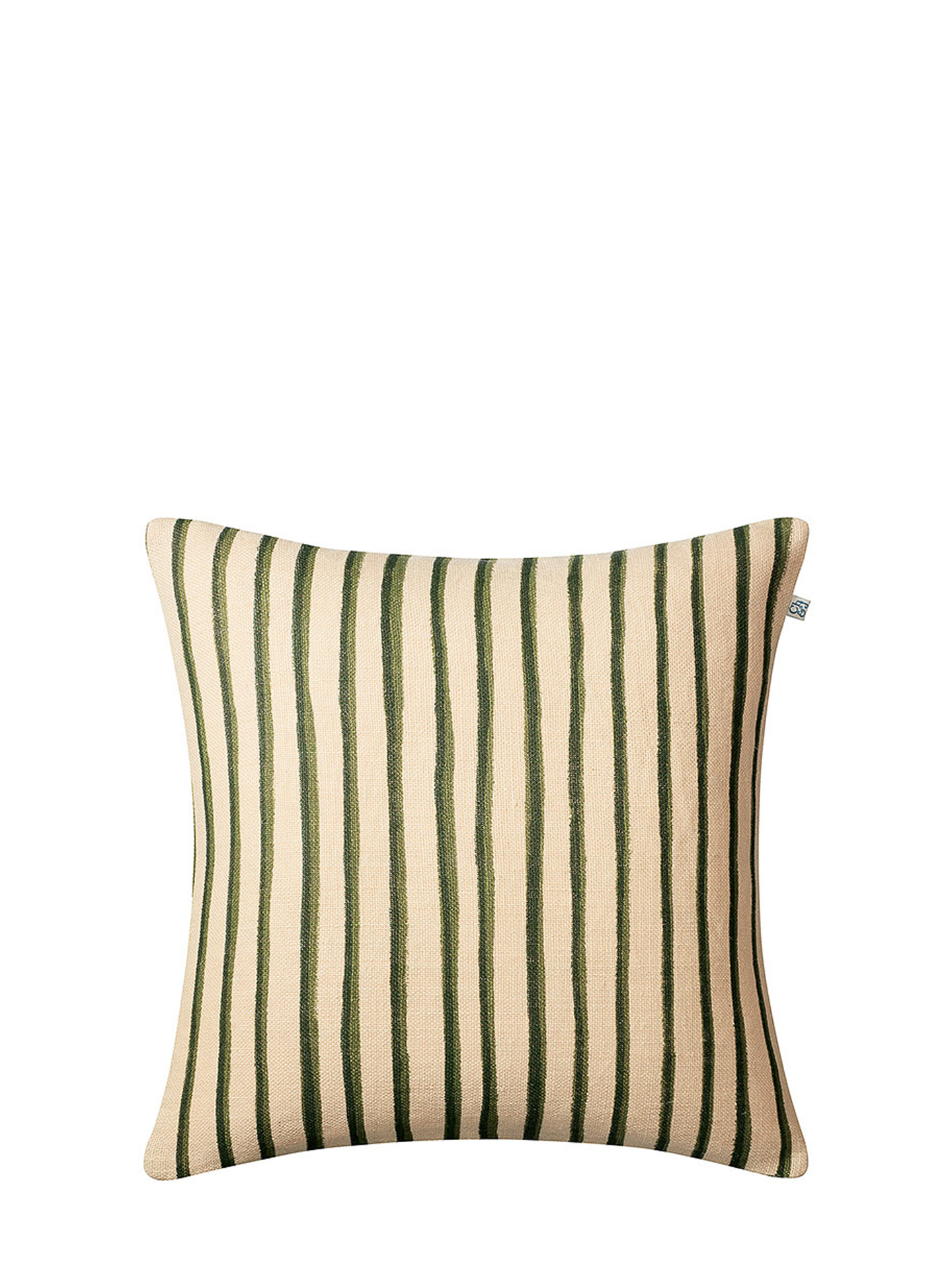 Jaipur Stripe Cushion Cover, Green