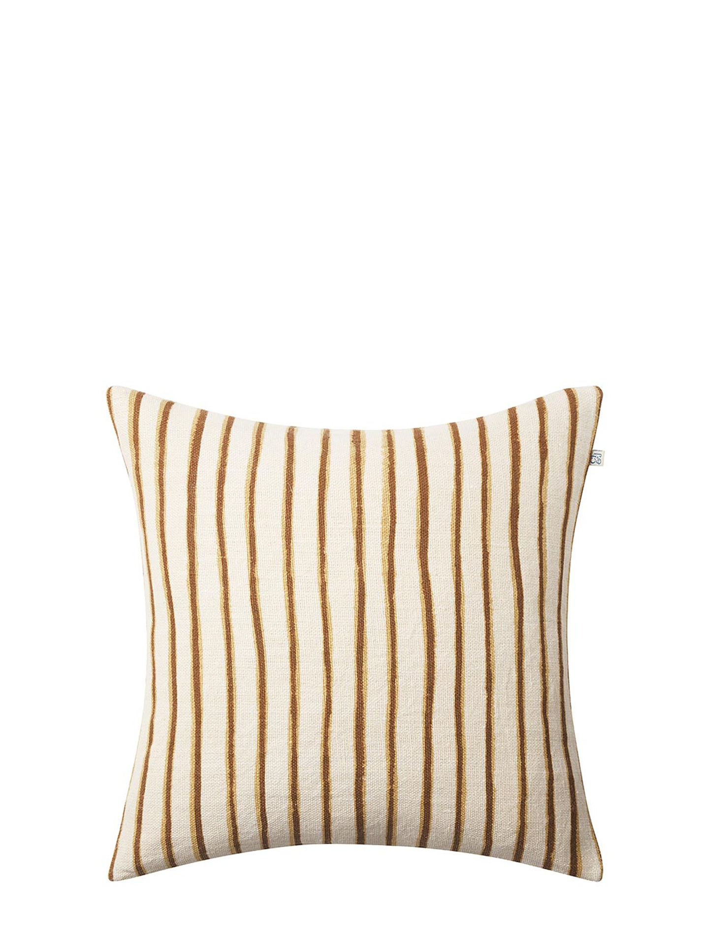 Jaipur Stripe Cushion Cover, Khaki/Taupe