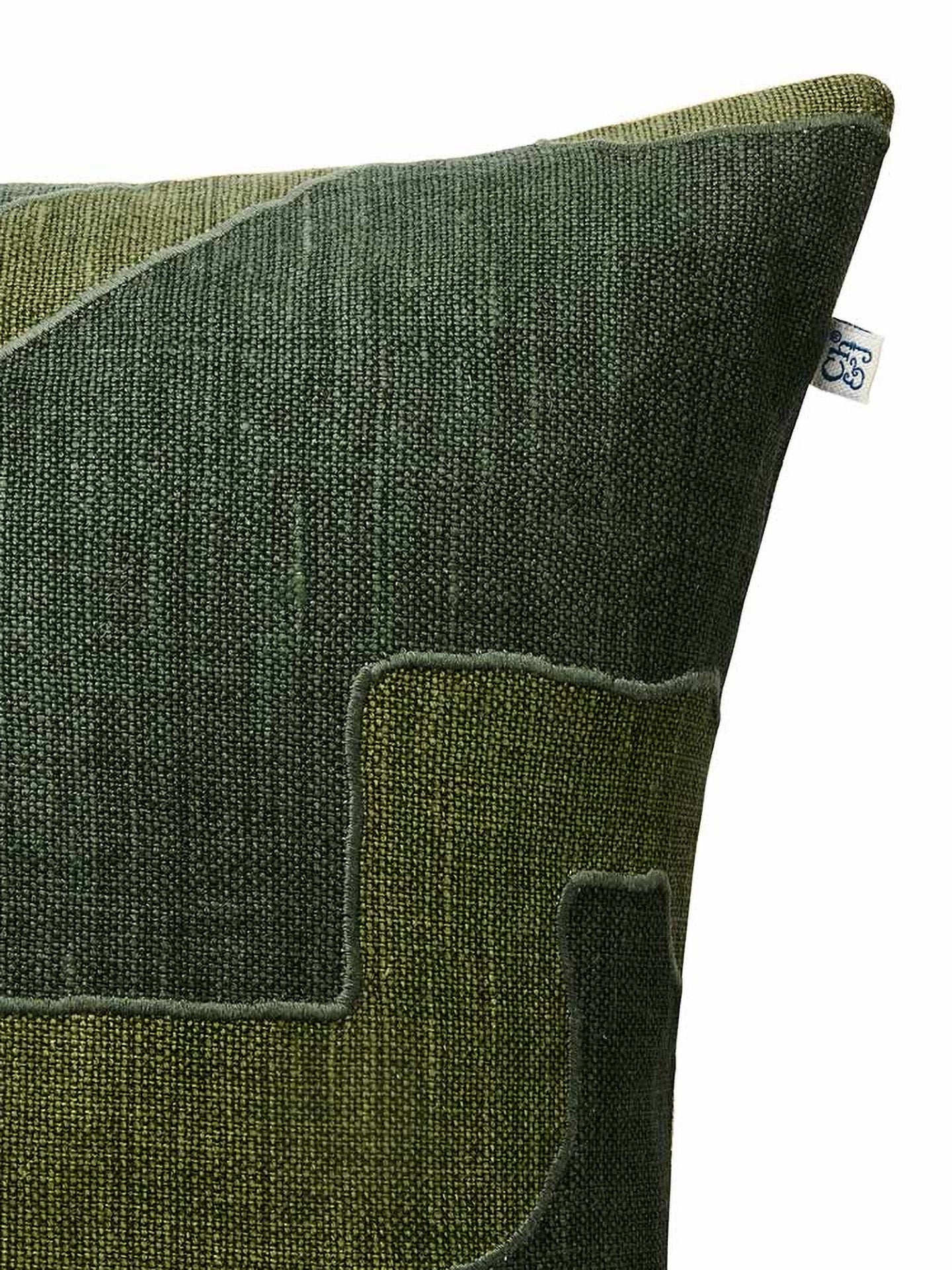 Sikkim Cushion Cover, Green