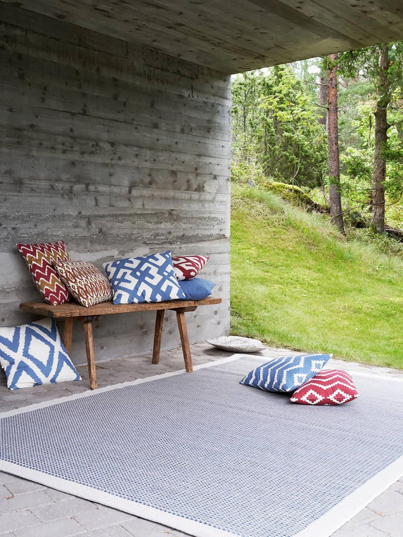 Dadra cushion, riviera blue (50x50cm)